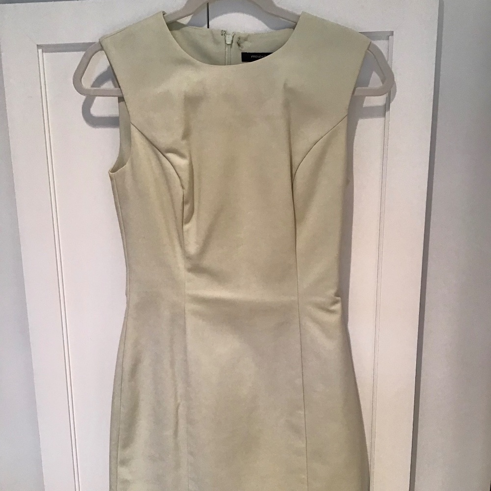 French Connection Celery Colored Dress